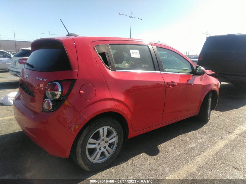 2016 CHEVROLET SONIC LT - 1G1JC6SG3G4159924