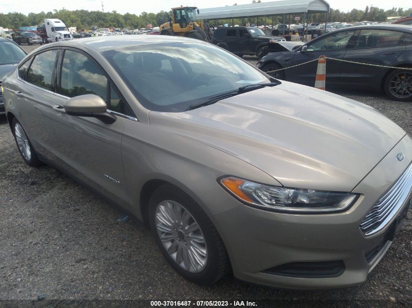 2015 FORD FUSION S HYBRID - 3FA6P0UU1FR116504