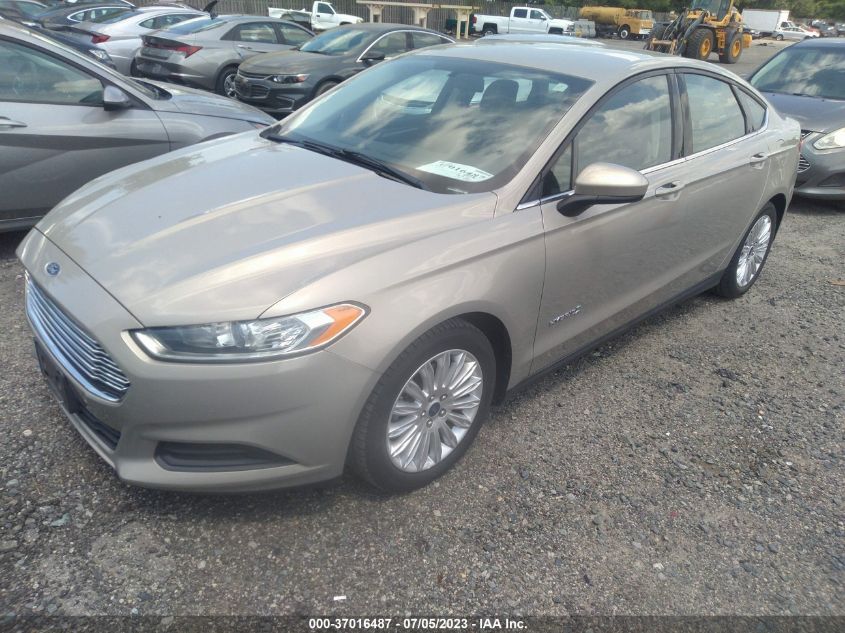 2015 FORD FUSION S HYBRID - 3FA6P0UU1FR116504