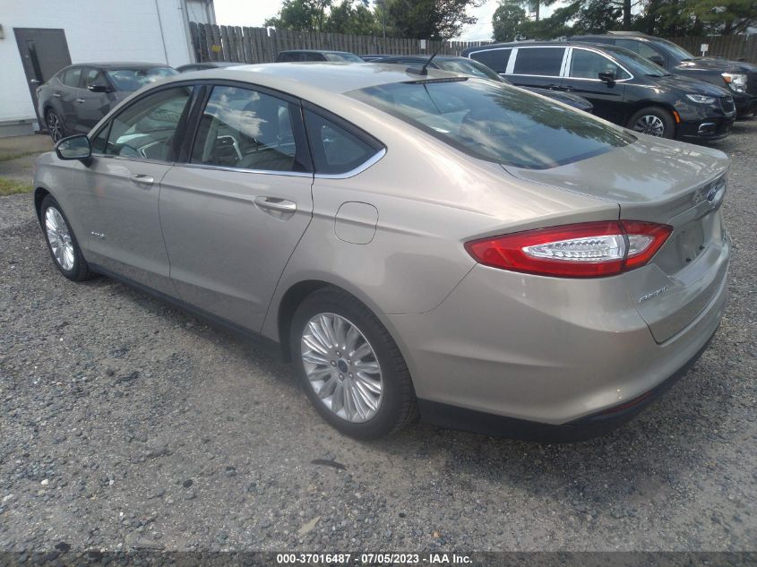 2015 FORD FUSION S HYBRID - 3FA6P0UU1FR116504