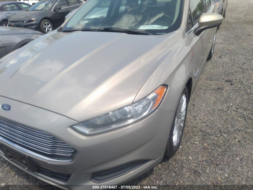 2015 FORD FUSION S HYBRID - 3FA6P0UU1FR116504