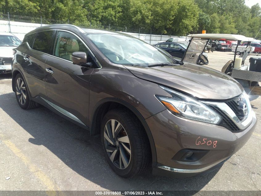 2015 NISSAN MURANO PLATINUM - 5N1AZ2MHXFN283598
