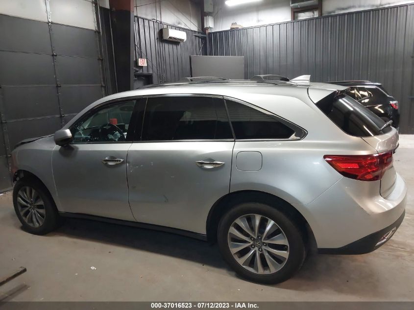 2015 ACURA MDX TECH PKG - 5FRYD4H44FB015499