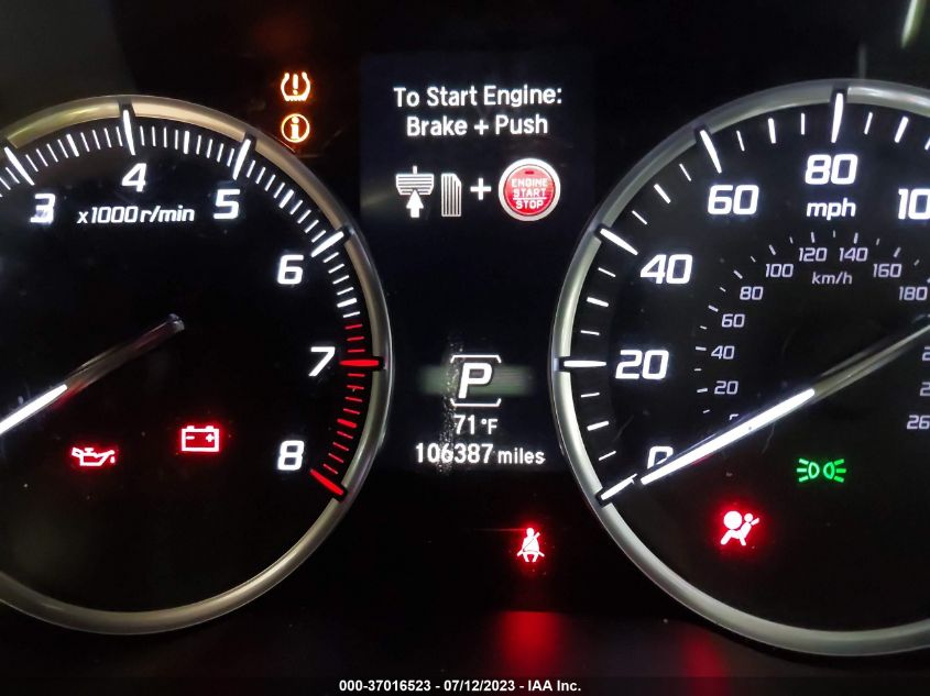 2015 ACURA MDX TECH PKG - 5FRYD4H44FB015499