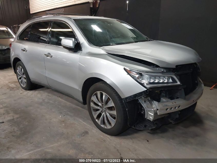 2015 ACURA MDX TECH PKG - 5FRYD4H44FB015499
