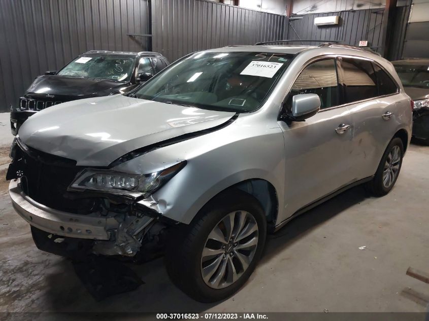 2015 ACURA MDX TECH PKG - 5FRYD4H44FB015499