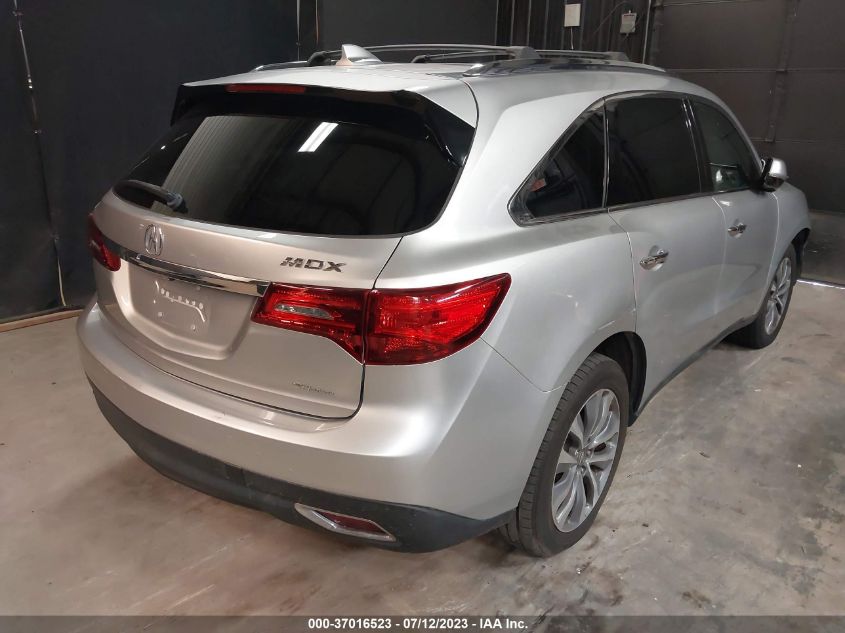 2015 ACURA MDX TECH PKG - 5FRYD4H44FB015499