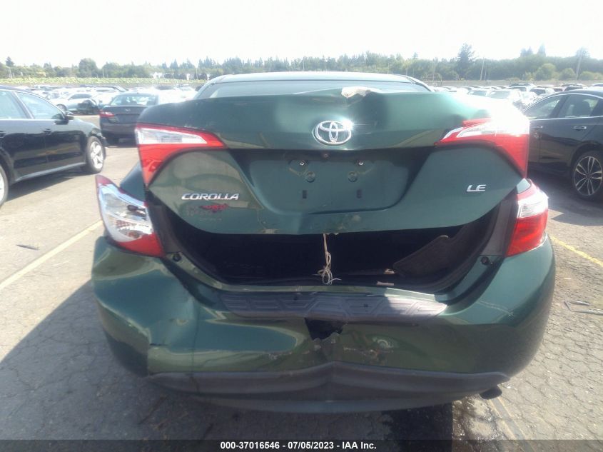 2014 TOYOTA COROLLA L/LE/S/S PLUS/LE PLUS - 5YFBURHE3EP057744
