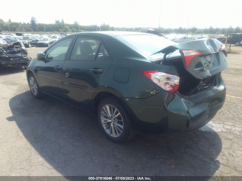 2014 TOYOTA COROLLA L/LE/S/S PLUS/LE PLUS - 5YFBURHE3EP057744