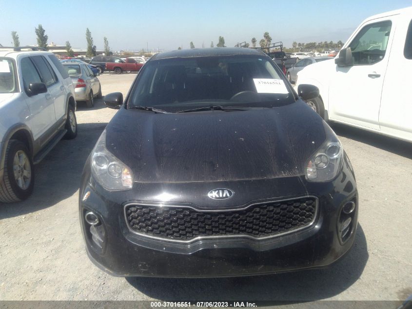 2017 KIA SPORTAGE LX - KNDPMCAC5H7145843