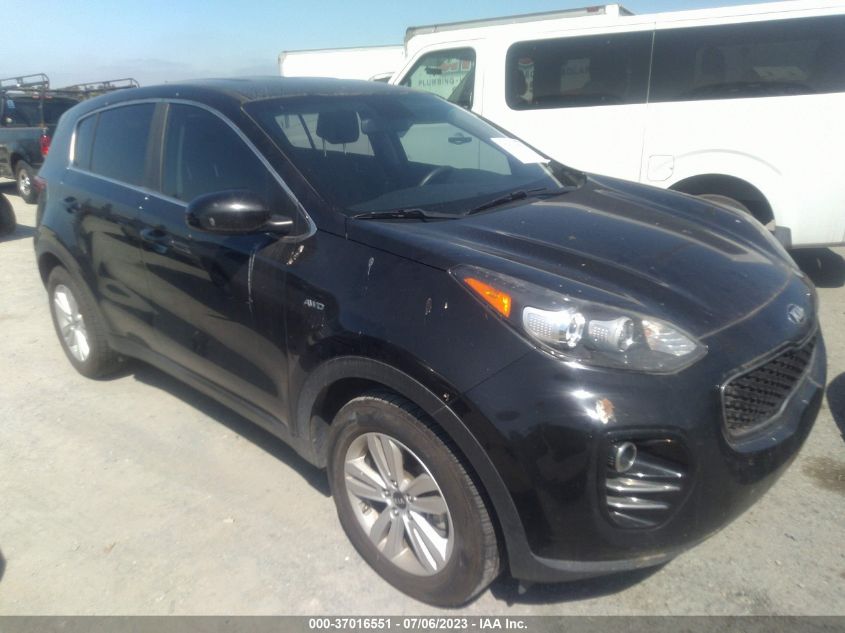 2017 KIA SPORTAGE LX - KNDPMCAC5H7145843