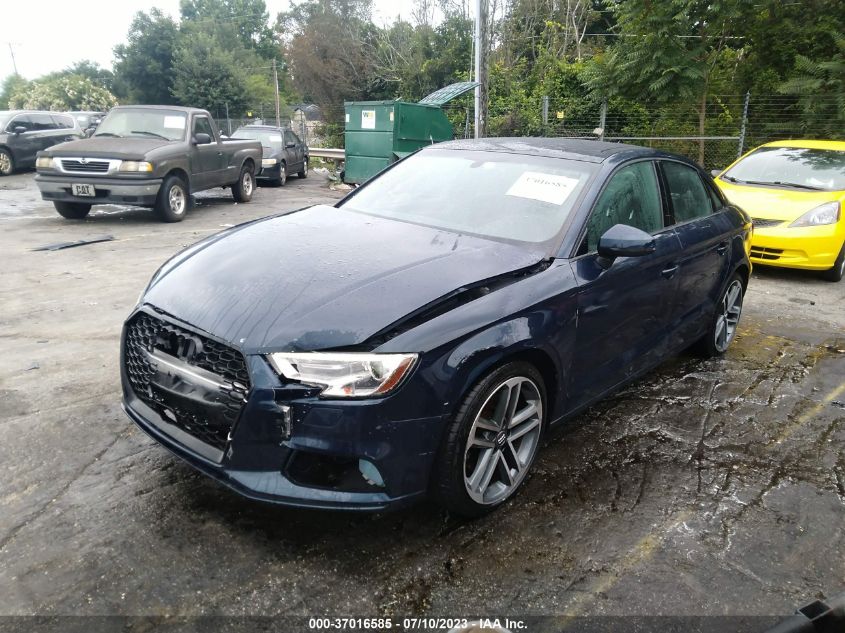 2017 AUDI A3 SEDAN PREMIUM - WAUB8GFF5H1069033