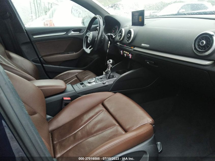 2017 AUDI A3 SEDAN PREMIUM - WAUB8GFF5H1069033