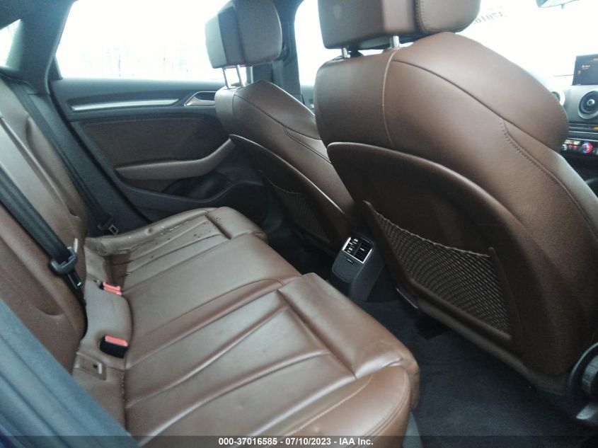 2017 AUDI A3 SEDAN PREMIUM - WAUB8GFF5H1069033