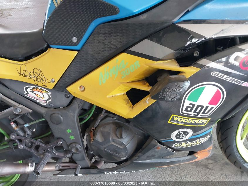 2014 KAWASAKI EX300 B - JKAEX8B18EA001236