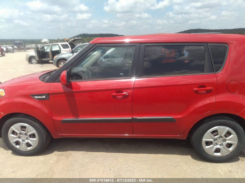 2013 KIA SOUL BASE - KNDJT2A51D7497493