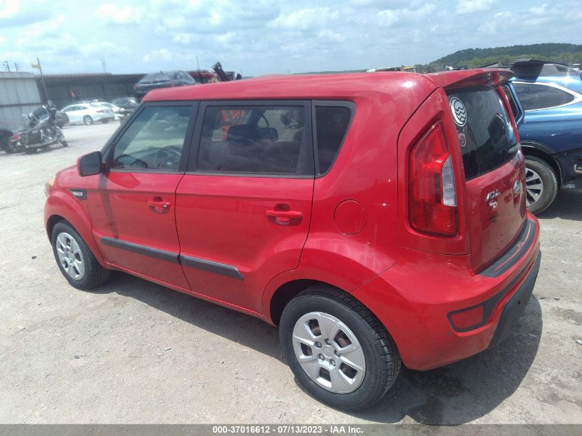 2013 KIA SOUL BASE - KNDJT2A51D7497493