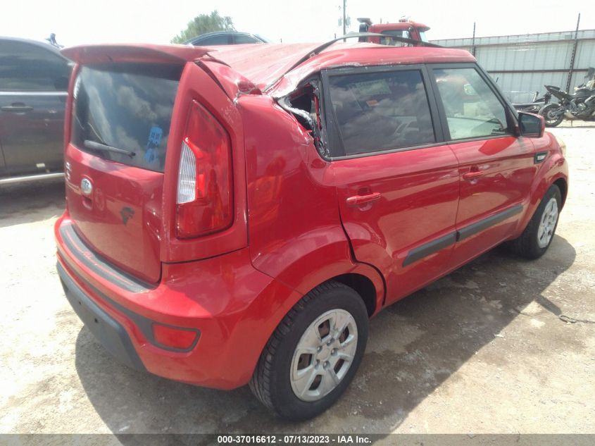 2013 KIA SOUL BASE - KNDJT2A51D7497493