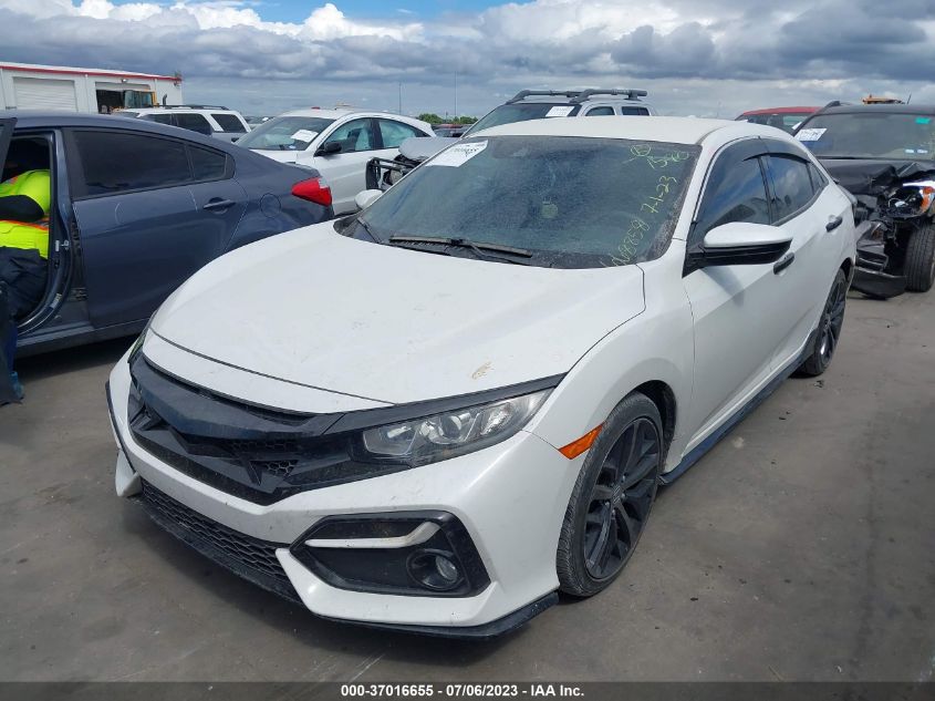 2021 HONDA CIVIC SPORT - SHHFK7H49MU401590