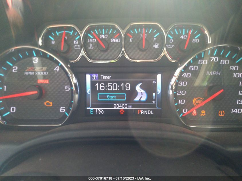2018 CHEVROLET SILVERADO 1500 LTZ - 3GCUKSEC7JG395673