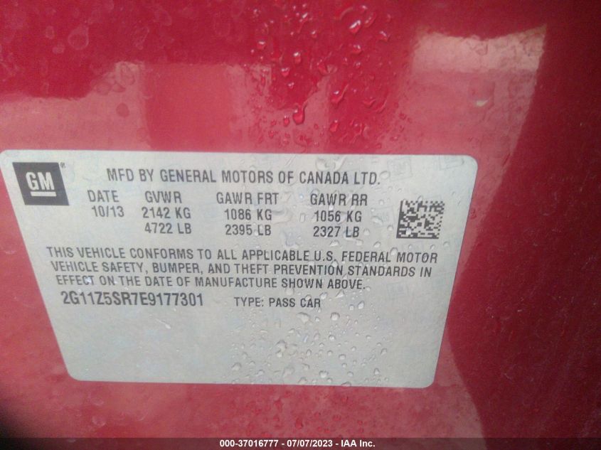 2014 CHEVROLET IMPALA LS ECO - 2G11Z5SR7E9177301