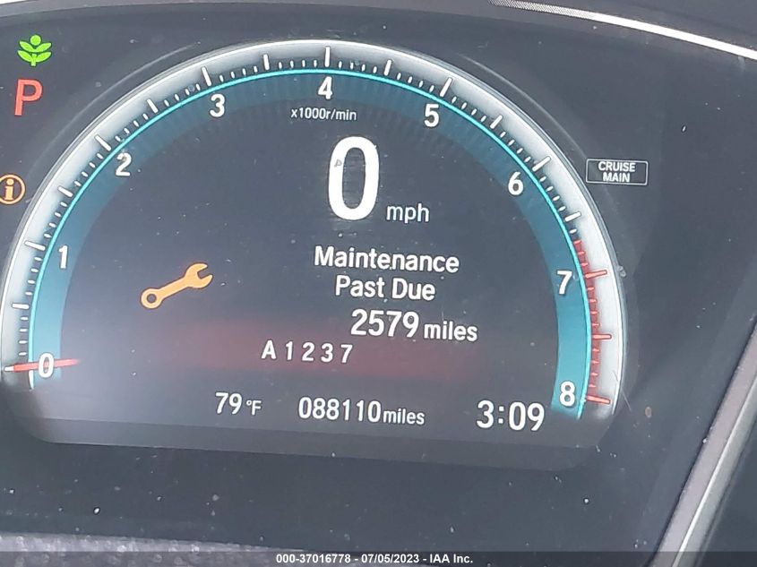 2018 HONDA CIVIC SEDAN EX - 19XFC2F75JE202374