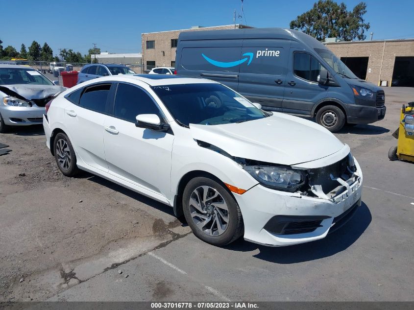 2018 HONDA CIVIC SEDAN EX - 19XFC2F75JE202374