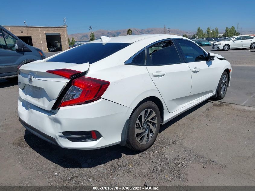 2018 HONDA CIVIC SEDAN EX - 19XFC2F75JE202374