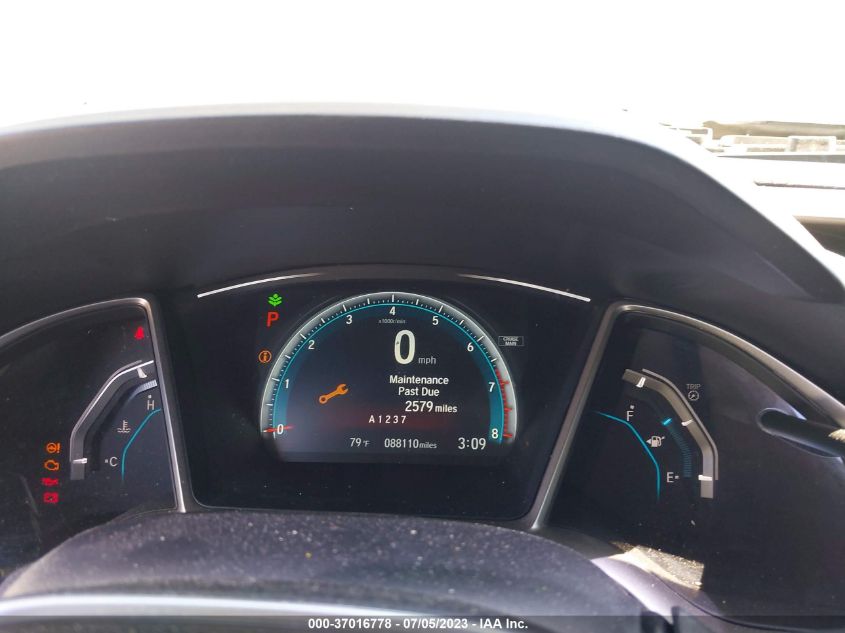 2018 HONDA CIVIC SEDAN EX - 19XFC2F75JE202374