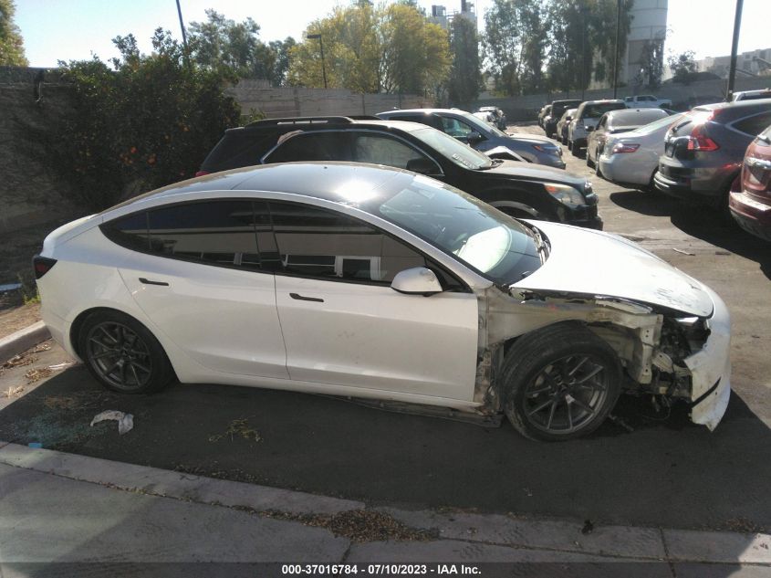 2022 TESLA MODEL 3 LONG RANGE - 5YJ3E1EBXNF210256