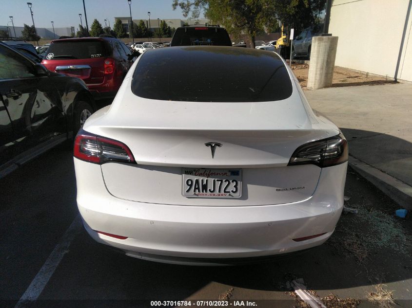 2022 TESLA MODEL 3 LONG RANGE - 5YJ3E1EBXNF210256