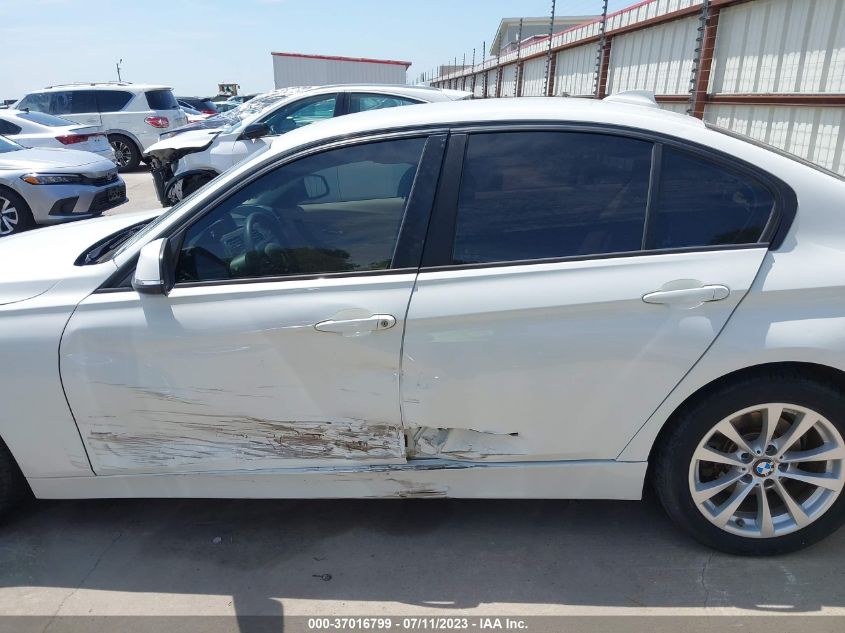 2016 BMW 3 SERIES 320I - WBA8E1G53GNT34402