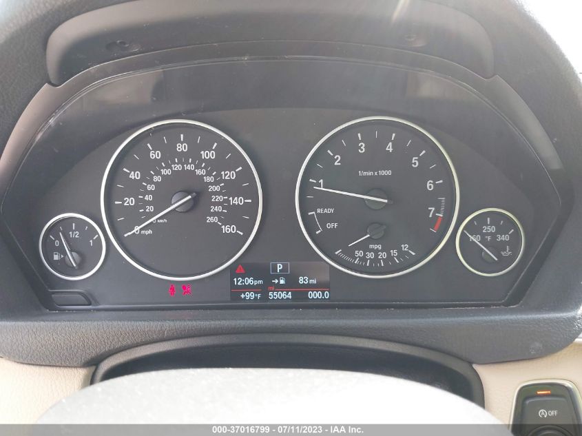 2016 BMW 3 SERIES 320I - WBA8E1G53GNT34402