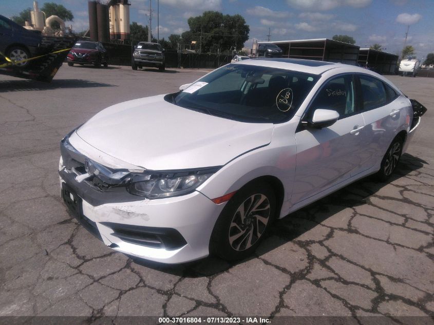 2018 HONDA CIVIC SEDAN EX - 19XFC2F78JE208511