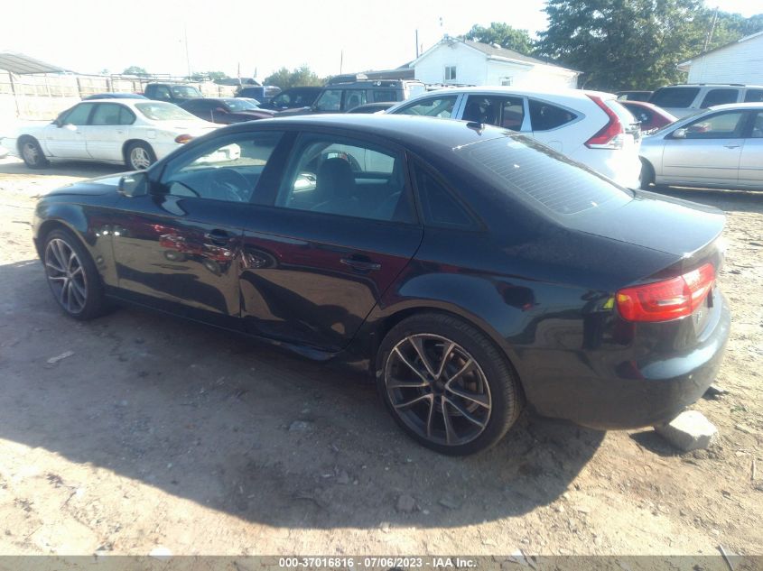 2013 AUDI A4 PREMIUM - WAUAFAFL7DN027101