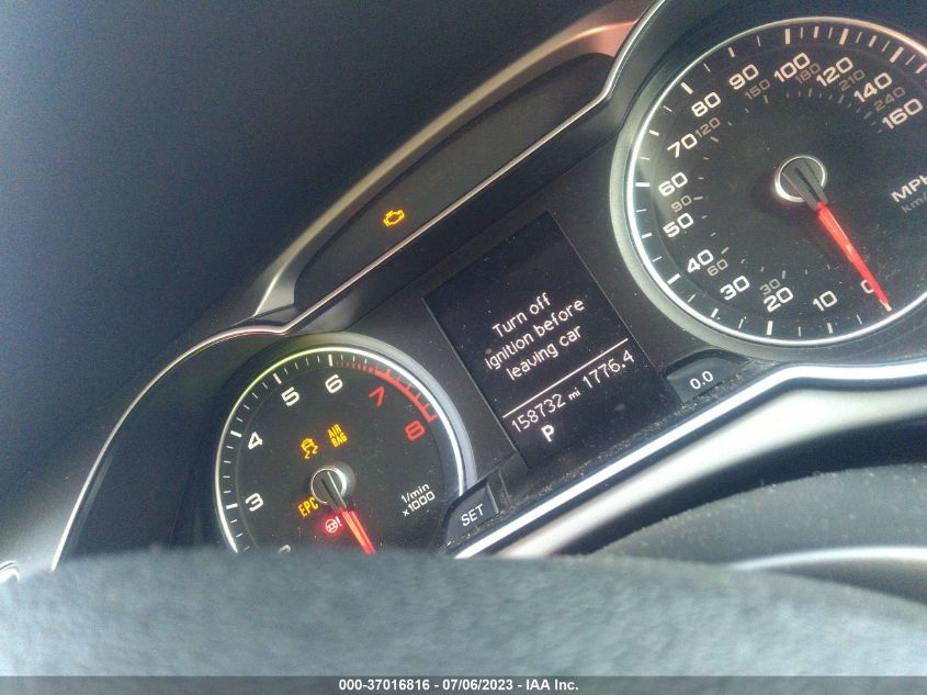 2013 AUDI A4 PREMIUM - WAUAFAFL7DN027101