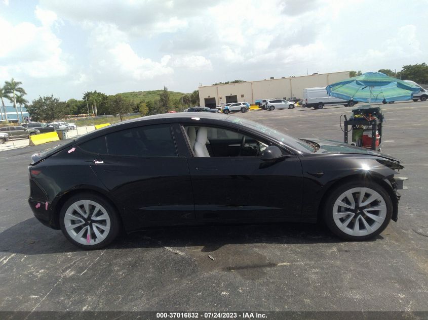2022 TESLA MODEL 3 LONG RANGE - 5YJ3E1EB7NF152283