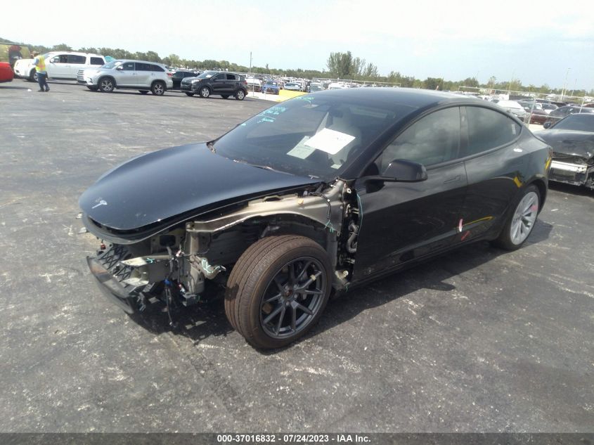 2022 TESLA MODEL 3 LONG RANGE - 5YJ3E1EB7NF152283