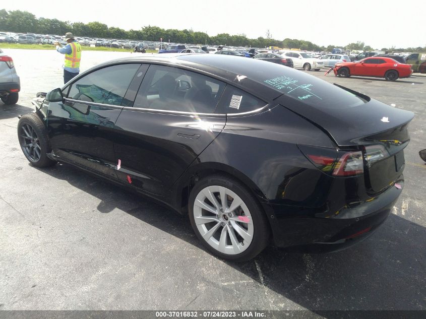 2022 TESLA MODEL 3 LONG RANGE - 5YJ3E1EB7NF152283
