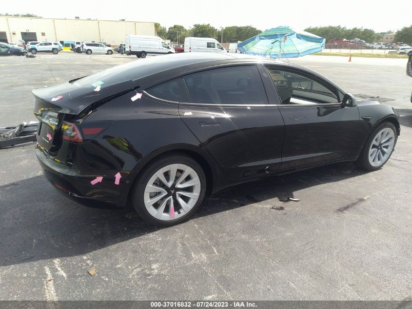 2022 TESLA MODEL 3 LONG RANGE - 5YJ3E1EB7NF152283