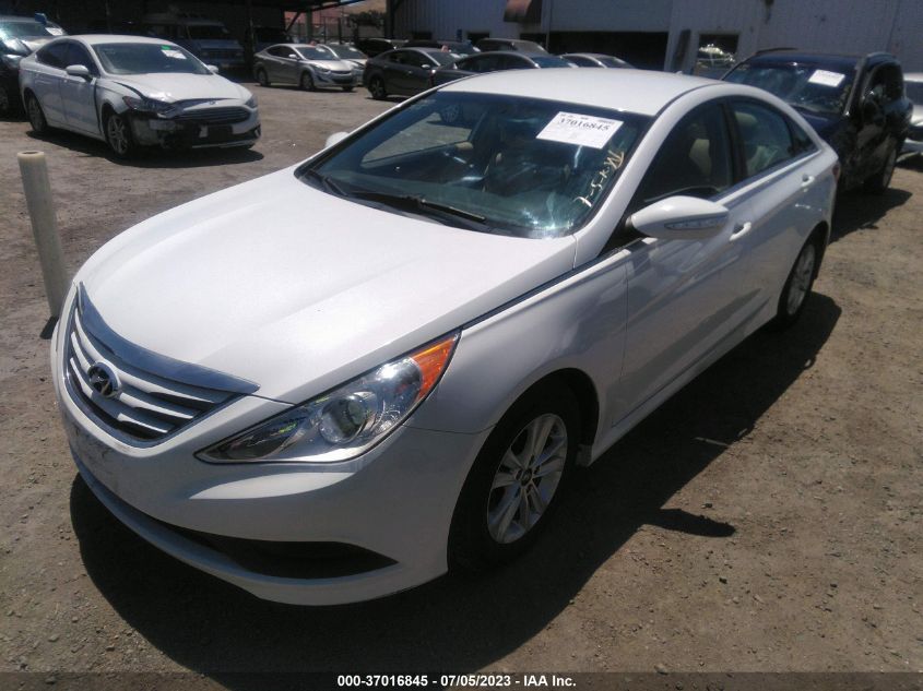 2014 HYUNDAI SONATA GLS - 5NPEB4AC6EH913307
