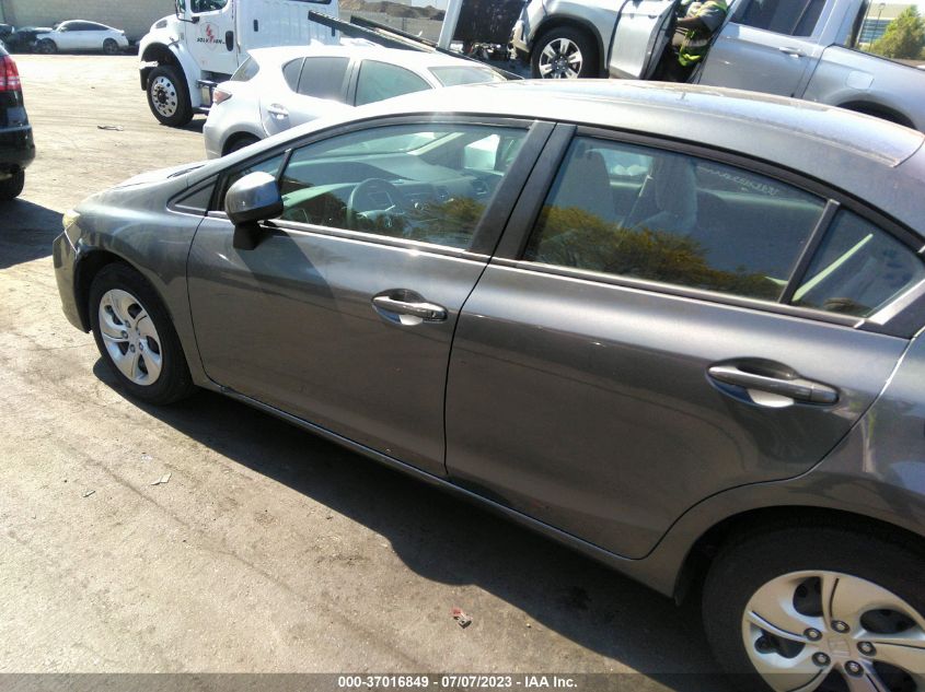 2013 HONDA CIVIC SDN LX - 19XFB2F55DE276464