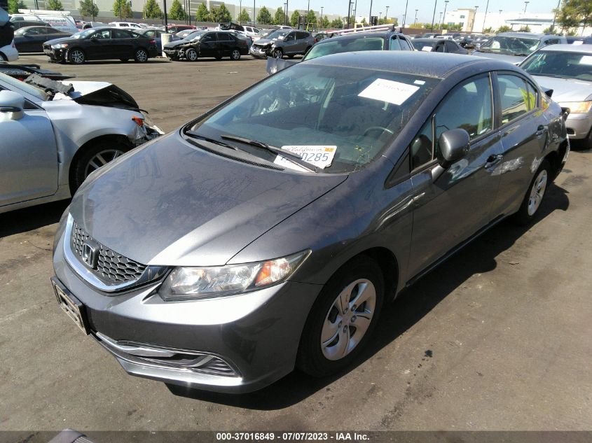 2013 HONDA CIVIC SDN LX - 19XFB2F55DE276464