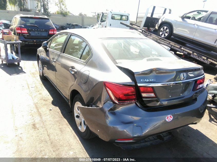 2013 HONDA CIVIC SDN LX - 19XFB2F55DE276464