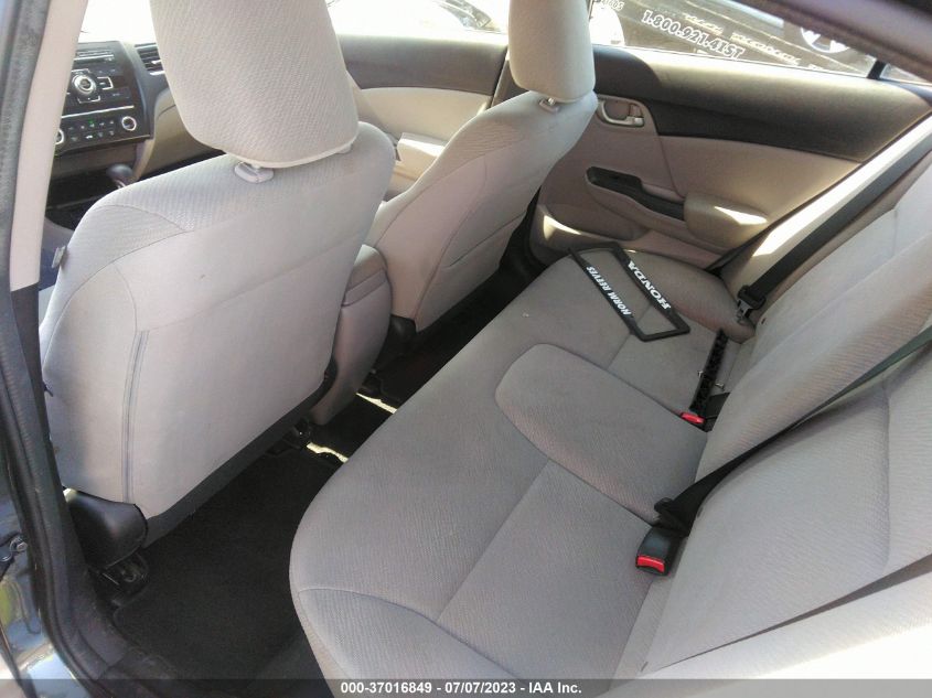 2013 HONDA CIVIC SDN LX - 19XFB2F55DE276464