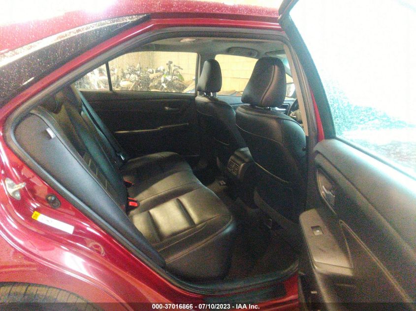 2016 TOYOTA CAMRY XLE/SE/LE/XSE - 4T1BF1FK4GU581328