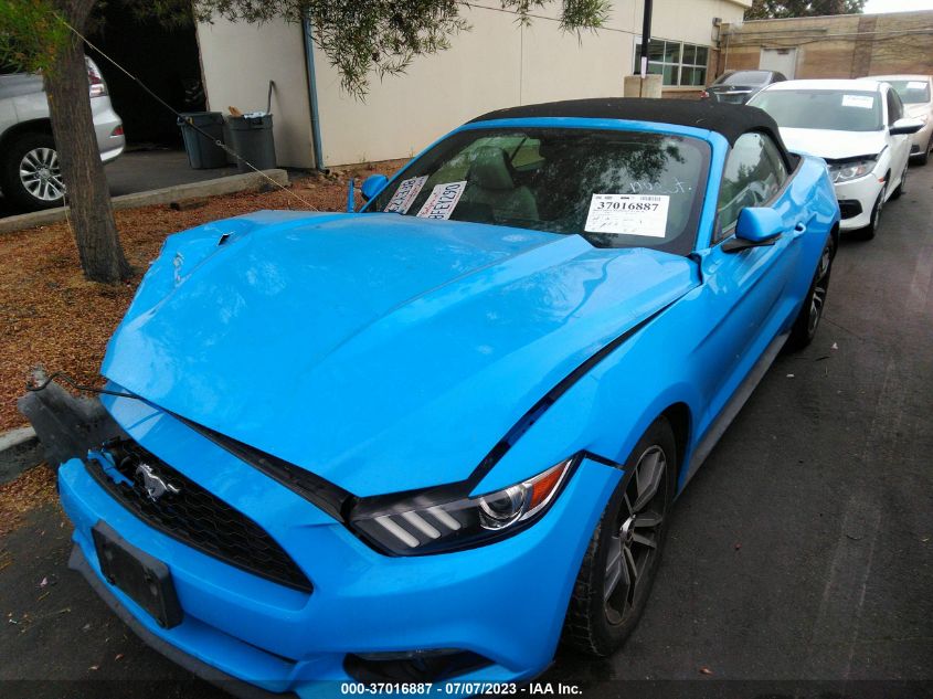 2017 FORD MUSTANG ECOBOOST PREMIUM - 1FATP8UH1H5293726