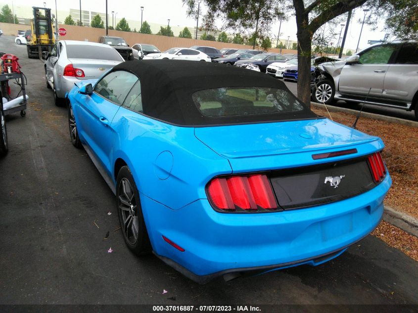 2017 FORD MUSTANG ECOBOOST PREMIUM - 1FATP8UH1H5293726