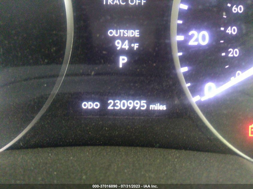 2013 LEXUS ES 300H HYBRID - JTHBW1GG7D2005608
