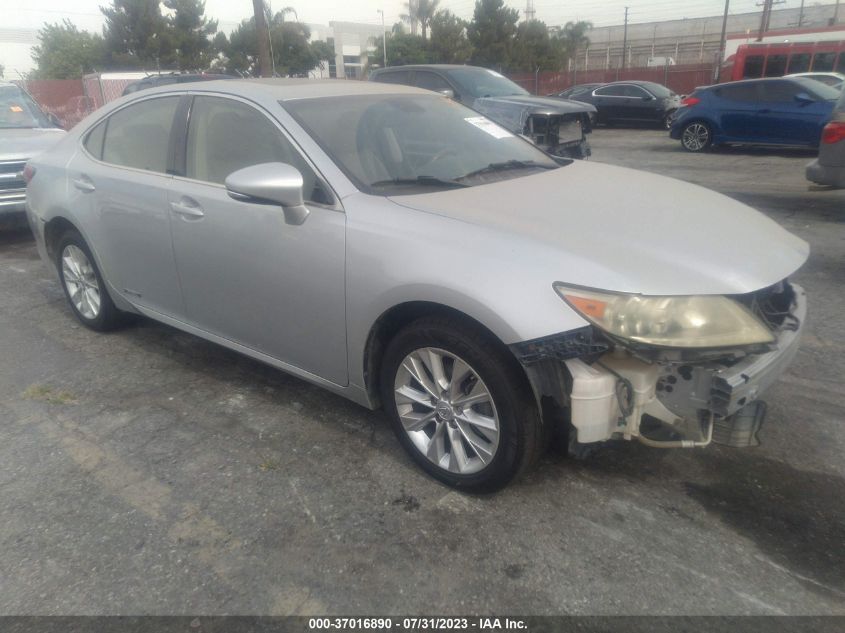 2013 LEXUS ES 300H HYBRID - JTHBW1GG7D2005608